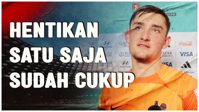 Berita video, kiper Timnas Prancis U-17, Paul Argney memberikan komentar usai Kemenangan Prancis atas Senegal di Jakarta International Stadium, Rabu (22/11/2023).