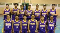 Binamuda merupakan salah satu klub basket amatir yang berasal dari Pekanbaru dan akan berlaga di Pekanbaru Basketball League 2017. (Bola.com/Zulfirdaus Harahap)