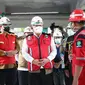 Ketua Satgas Penanganan COVID-19 Ganip Warsito meninjau pembangunan ruang ICU sebanyak 20 kamar di RSUD Dr. Pirngadi, Kota Medan, Provinsi Sumatera Utara, Jumat (6/8/2021). (Dok BNPB)