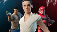 Tiga skin anyar bertema Star Wars yang hadir di Fortnite (sumber: Epic Games)