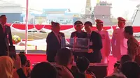 PT Pal Indonesia Serahkan Kapal Cepat Rudal kepada Menhan