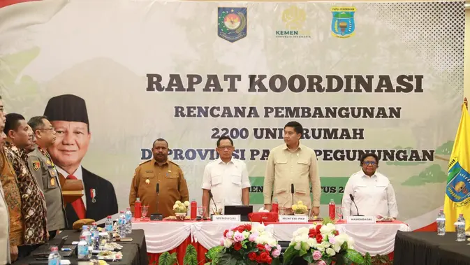 Mendagri Tegaskan Dukungan untuk Pembangunan 2.200 Rumah di Papua Pegunungan