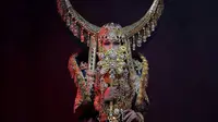 Rancangan desainer Eggie Jasmin keluar sebagai kostum nasional dalam ajang Putri Pariwisata Indonesia 2020. (dok. Eggie Jasmin)