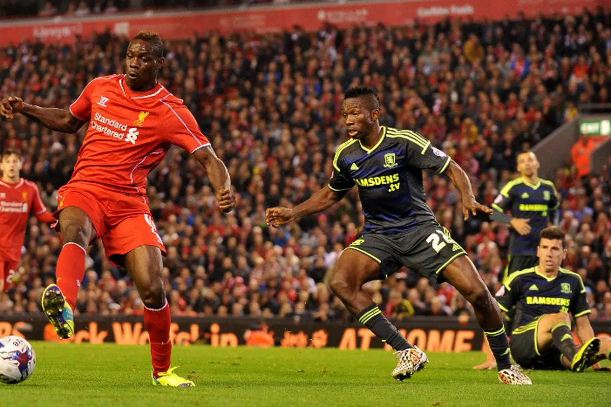 Penyerang Liverpool Mario Balotelli