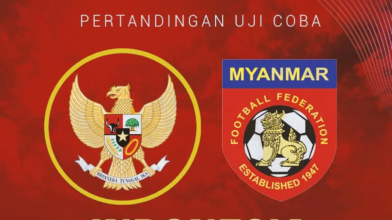 Uji Coba - Timnas Indonesia Vs Myanmar