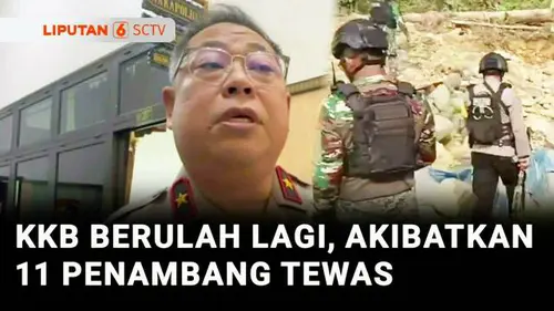 VIDEO: KKB Papua kembali Berulah Menyerang Puluhan Penambang Emas, 11 Orang Tewas