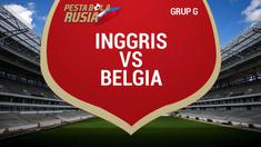 Berita video data dan statistik saat Belgia menang 1-0 atas Inggris di Grup G Piala Dunia 2018