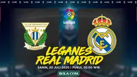 La Liga - Leganes Vs Real Madrid (Bola.com/Adreanus Titus)