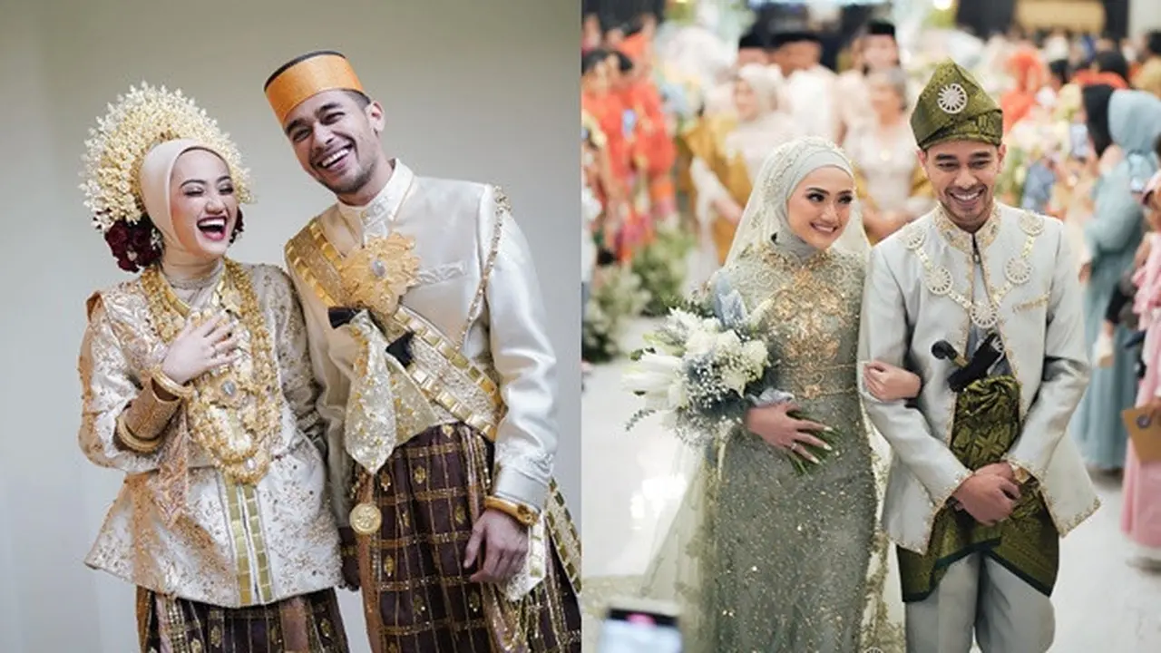 6 Momen Pernikahan Wafda dan Dokter Gigi, Gabungkan Budaya Tradisional dan Modern