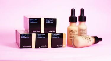 Review Pixy Stay Last Serum Foundation Inovasi Manfaat Base Makeup Dan Skincare Dalam Satu Produk Beauty Fimela Com