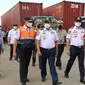 Direktorat Jenderal Perhubungan Darat Kementerian Perhubungan melakukan ramp chesk sekaligus kampanye keselamatan (dok: Kemenhub)