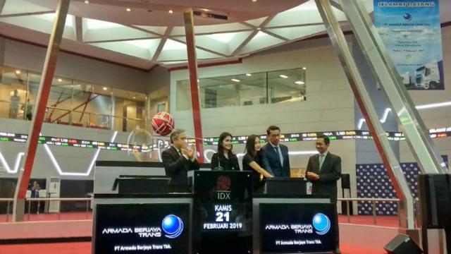 Saham Armada Berjaya Melonjak Rp 144 Saat Pencatatan Perdana Bisnis Liputan6 Com