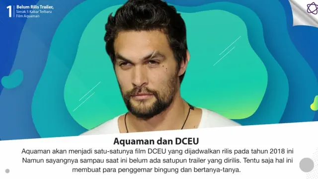 [Bintang] Belum Rilis Trailer, Simak 5 Kabar Terbaru Film Aquaman