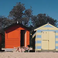 Middle Brighton Beach, Melbourne, Australia. (fernweh_xyu/Instagram)