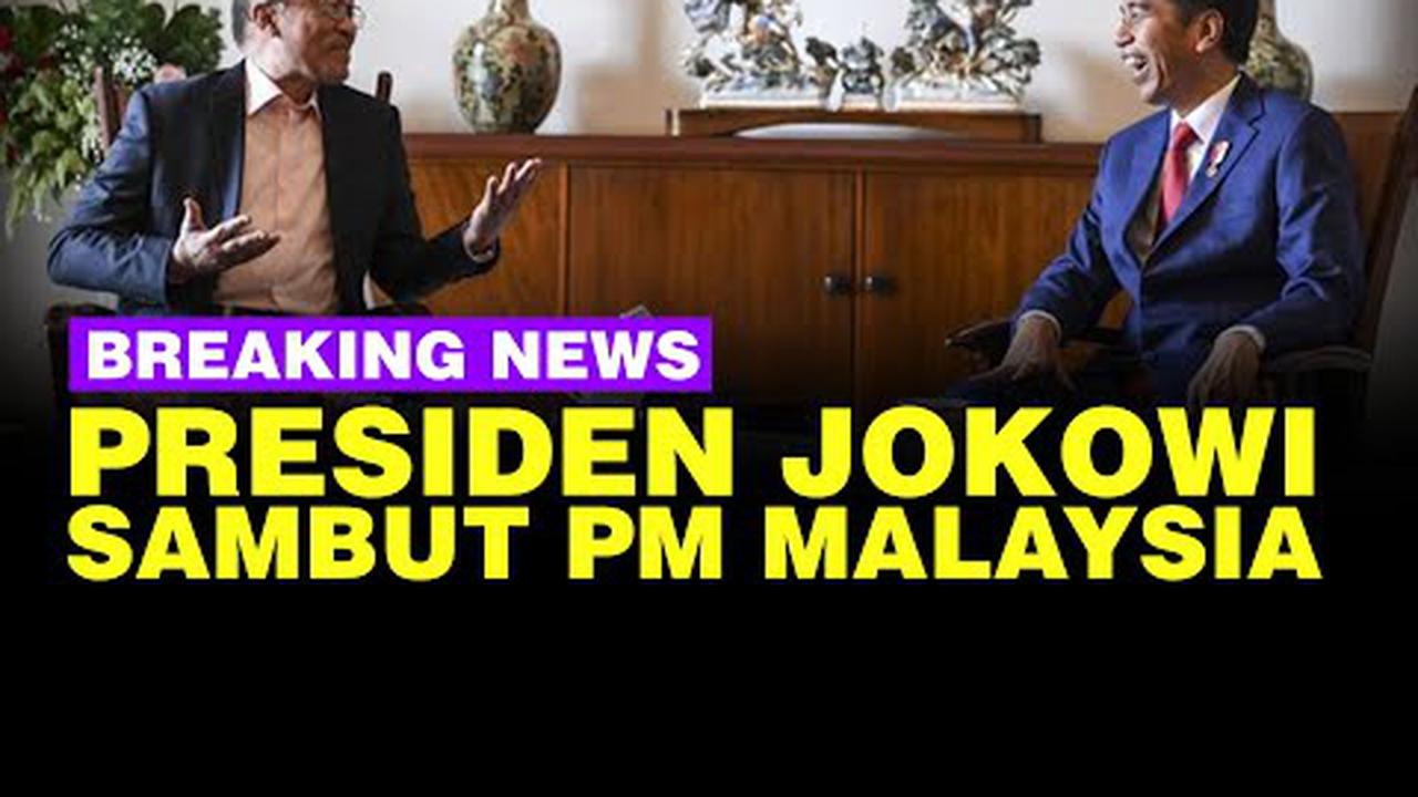 LIVE STREAMING: Jokowi Gelar Upacara Sambut PM Malaysia Anwar Ibrahim di Istana