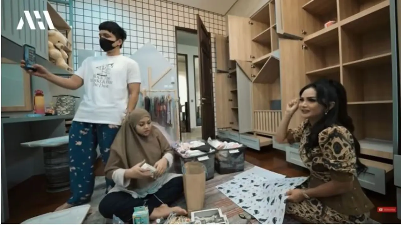 Ada Kamar Mandi Mewah di Kamar Bayi Aurel Hermansyah-Atta Halilintar