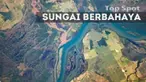 Di balik sosoknya yang tenang, sungai-sungai ini ternyata menyimpan bahaya bagi manusia yang melintasinya.