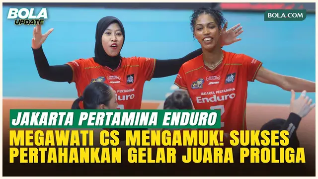 Ciamik! Jakarta Pertamina Enduro Libas Phonska Plus 3-0, Kunci Gelar Juara Proliga 2026
