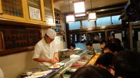 Sushi Dai merupakan salah satu restoran paling populer di Jepang.