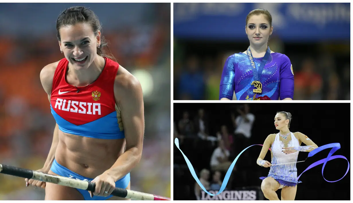 Inilah deretan atlet cantik Rusia yang mungkin gagal tampil di Olimpiade Rio 2016 karena sanksi dari IOC terkait doping sistematis yang diduga dilakukan Federasi Atletik Rusia. (AFP)