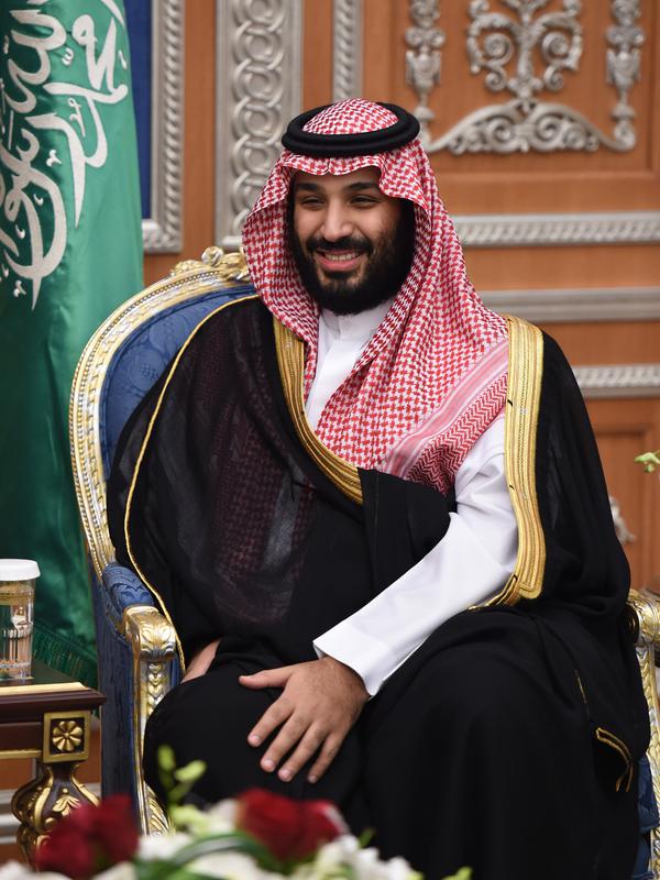 Putra Mahkota Arab Saudi Pangeran Mohammed bin Salman. Ia melakukan tindakan keras terhadap pengusaha dan anggota keluarga kerajaan yang dituduh melakukan korupsi. (AFP PHOTO/FayezNureldine)