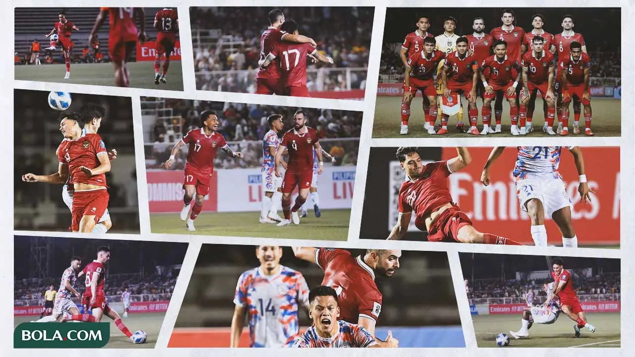 Kolase - Timnas Indonesia Vs Filipina di Kualifikasi Piala Dunia 2026 Zona Asia