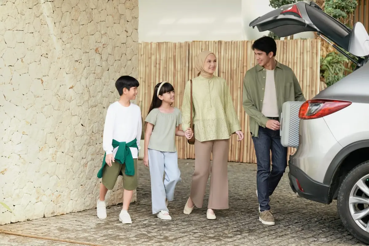 Ilustrasi Mudik Hari Raya/Uniqlo Indonesia