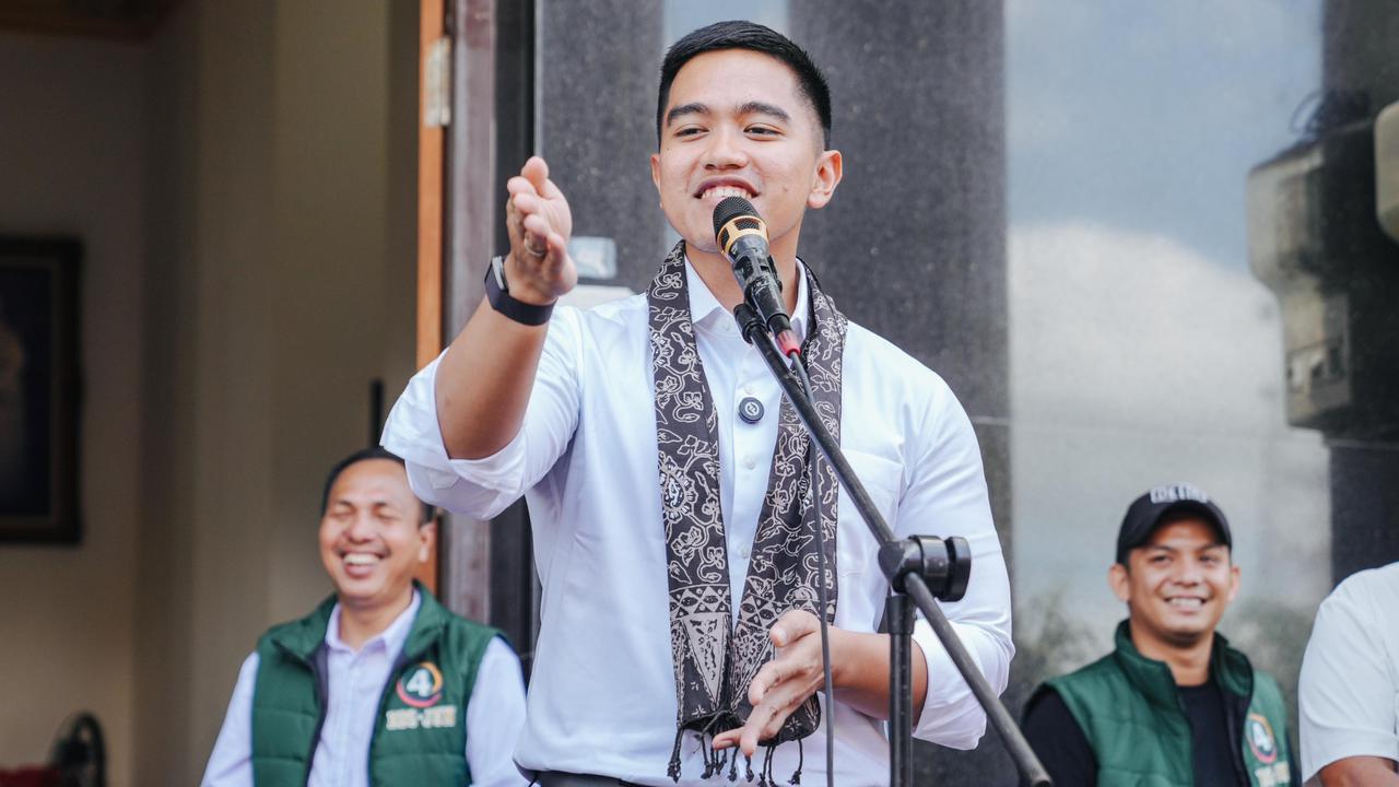 Ketua Umum Partai Solidaritas Indonesia (PSI) Kaesang Pangarep