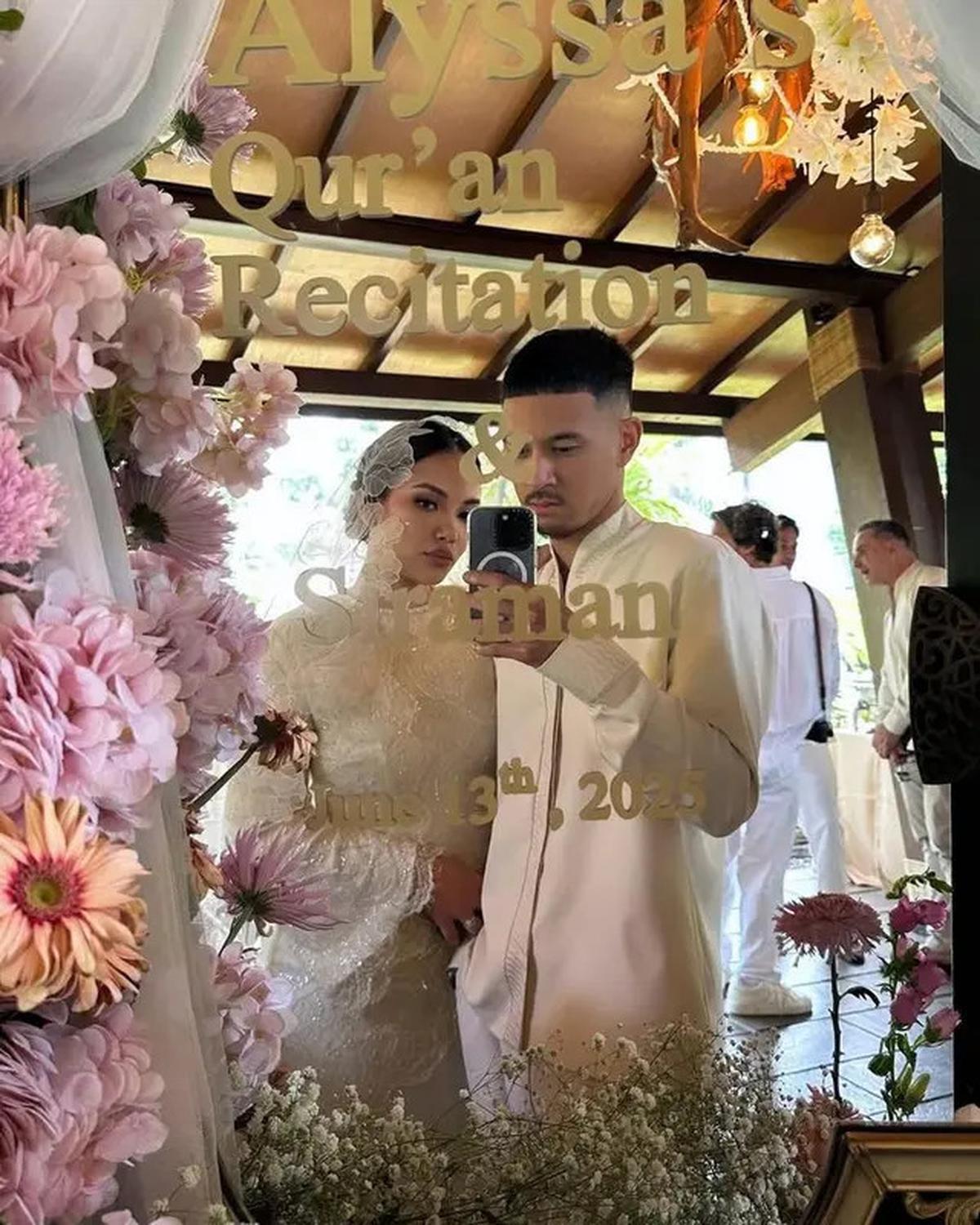 Gaya Elegan Serba Putih Alexandra Daguise di Momen Pengajian Jelang Nikah Sang Adik, Alyssa Daguise