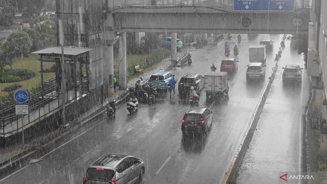 BMKG Prediksi Cuaca Jakarta Rabu: Sebagian Wilayah Diguyur Hujan Ringan Sore Hari