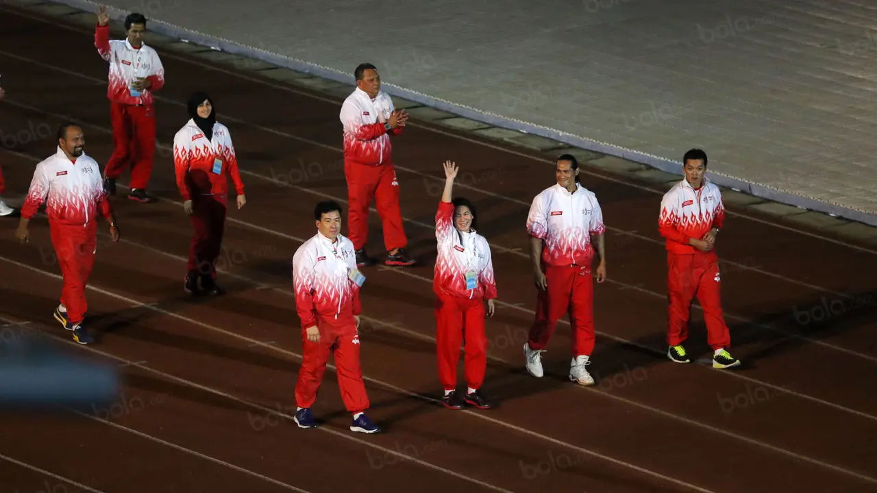 Pembukaan PON XIX Jawa Barat, Bandung, Stadion Gelora Bandung Lautan Api, GBLA