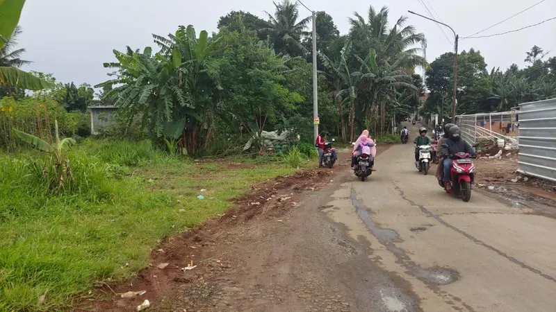 Lokasi suami tusuk istri di Sawangan Depok