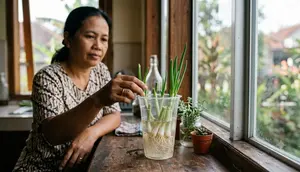Cara Regrow Daun Bawang di Gelas Plastik Bekas, Sisa Dapur Bisa Tumbuh Lagi