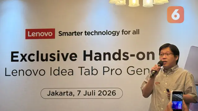 Consumer Product Manager Lenovo Indonesia, William Hartoyo. Liputan6.com/Iskandar
