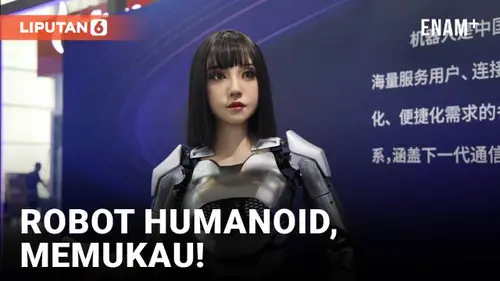 VIDEO: Robot Humanoid Pukau World Intelligence Expo 2024