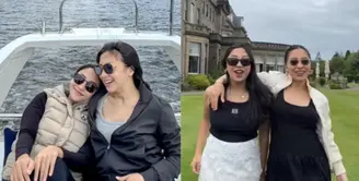 Sebelum sah jadi ibu dua anak, Nikita Willy dan Nona Willy tampil kompak saat liburan di Inggris. [@nonawilly16, tiktok.com/@nikitawillyofficial]