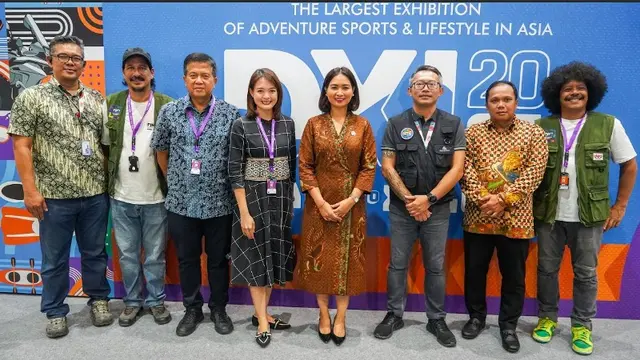 Pameran Petualangan, Diving dan Outdoor Gear DXI 2025 Bisa Mendorong Potensi Pariwisata Indonesia.  foto: dok. Dyandra Event Solution
