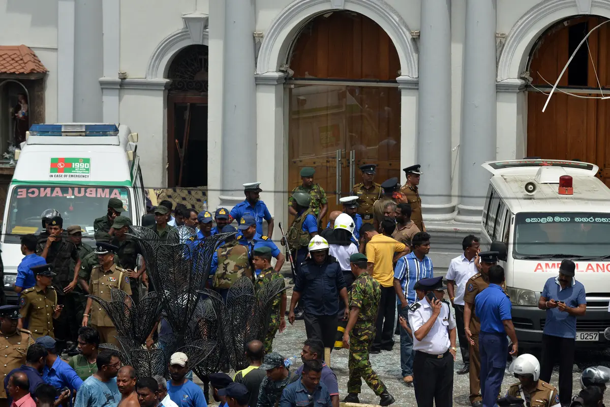 99 Orang Tewas dalam Ledakan Gereja dan Hotel di Sri Lanka
