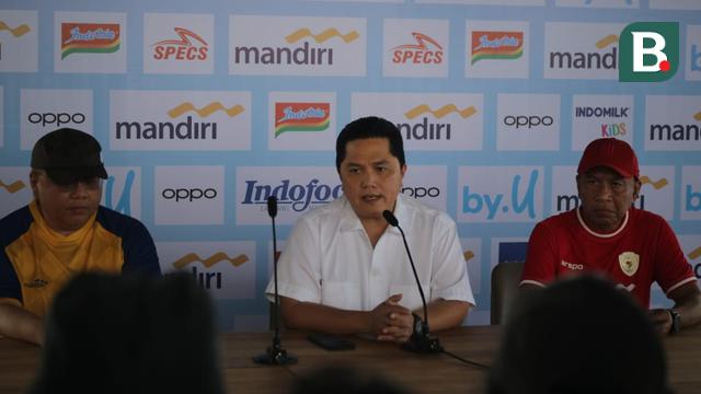 Ketum PSSI Erick Thohir Resmikan Bali United Training Center di Pantai Purnama