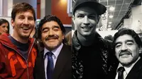 Diego Maradona meninggal (Sumber: Instagram/leomessi/cristiano)