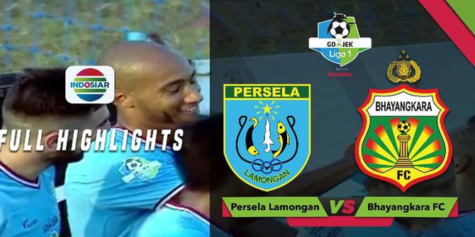 VIDEO: Highlights Liga 1 2018, Persela Vs Bhayangkara FC 2-0