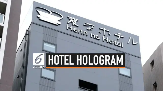 Ada pemandangan menarik ketika berada di Hotel Hen Na, Jepang. Pengunjung dilayani dengan baik oleh hologram yang menggantikan tugas resepsionis