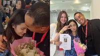 Momen Nia Ramadhani dan Ardi Bakrie di Kelulusan Mikhayla (Sumber: Instagram/niaramadhanibakrie).