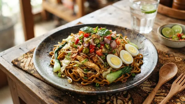 Resep Mie Goreng Sambal Dabu yang Pedas dan Segar