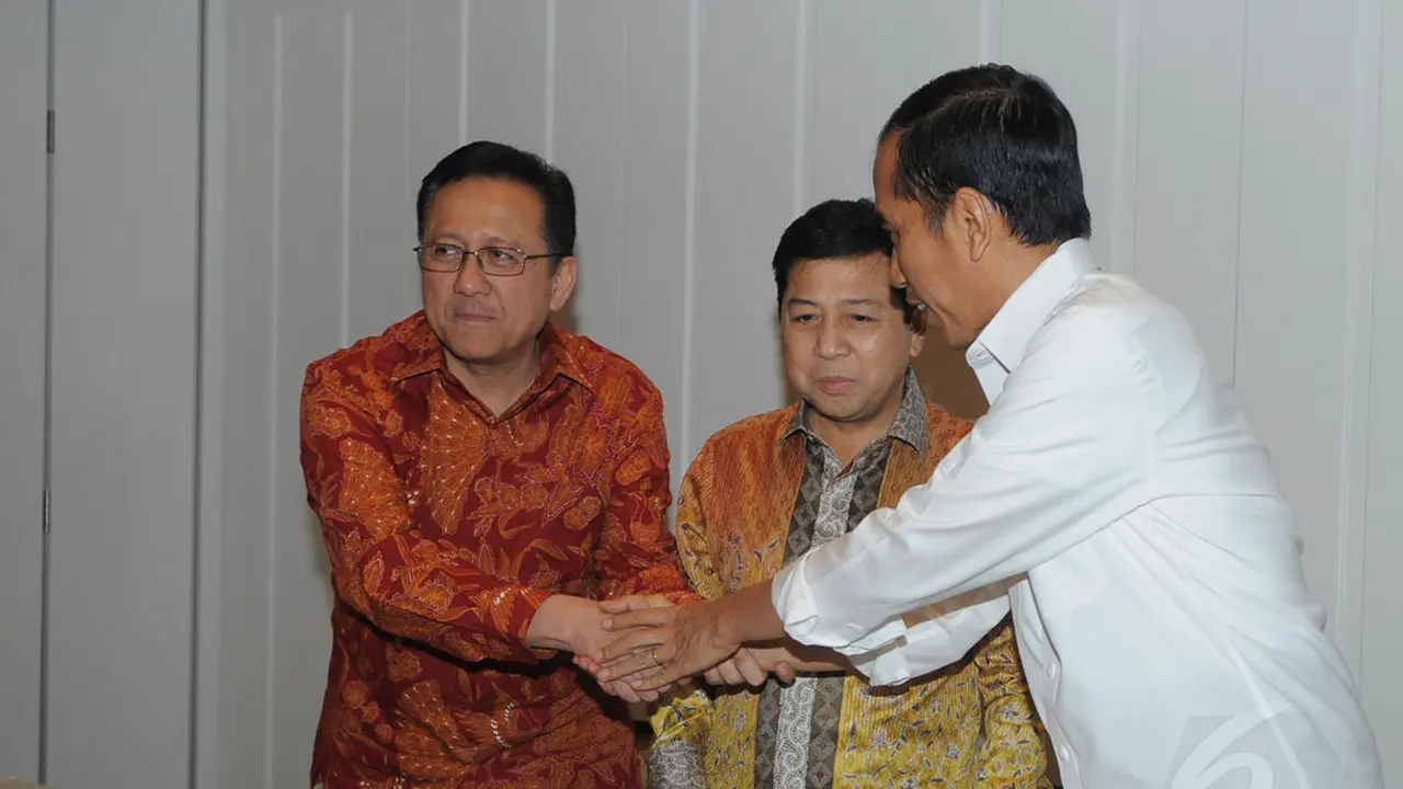 Jelang Dilantik, Jokowi Rapat Dengan Ketua MPR, DPR dan DPD