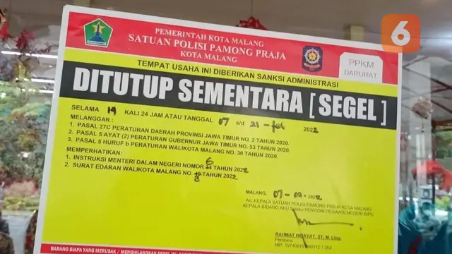 Cerita Pemilik Swalayan di Malang Rugi Ratusan Juta Imbas Pelancong Jalan-Jalan Meski Positif Covid-19