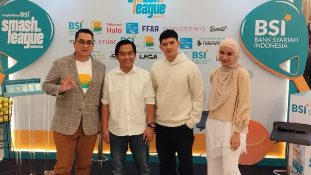 Shireen Sungkar dan Rezky Aditya Siap Adu Skill di Smash League, Sebut Padel Uji Kesabaran Pasangan