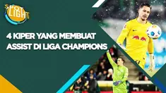 Berita video spotlight kali ini membahas tentang lima kiper terakhir yang mampu menciptakan assist pada ajang Liga Champions, terbaru ada Janis Blaswich.