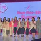 Pihak Estee Lauder dan Lovepink dalam pembukaan Pink Pop-up Market. (dok. Liputan6.com/Novi Thedora)