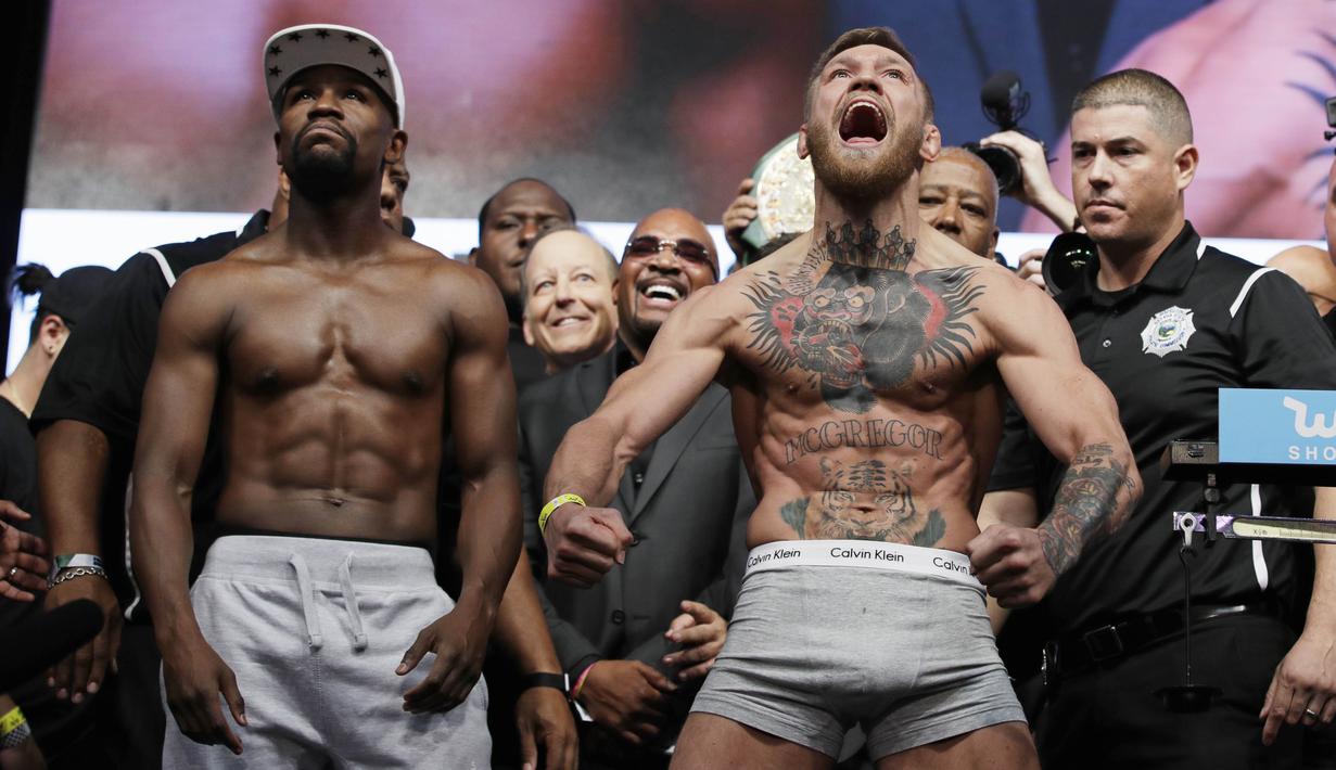 Foto Pertarungan Mayweather Vs Mcgregor Siap Digelar Ragam Bola Com